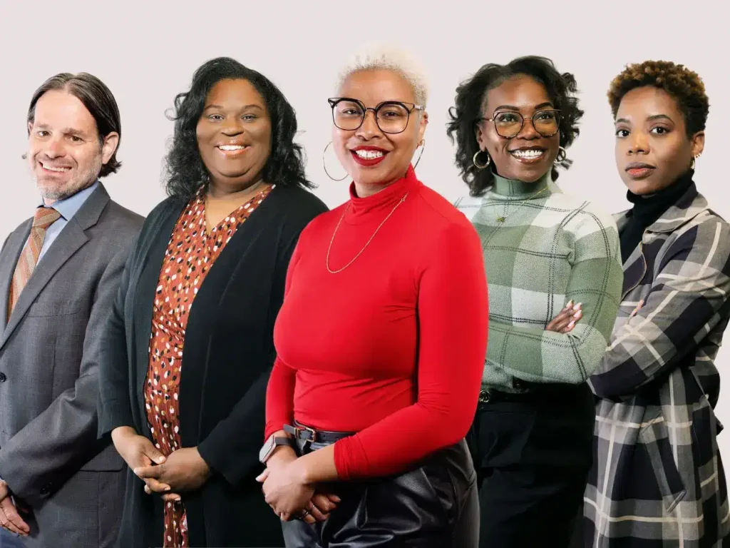 2025 Spark Prize winners including Diego Abente, Emily Brown, Kelly McGowan, Ciearra “CJ” Walker, and Evonnia Woods.