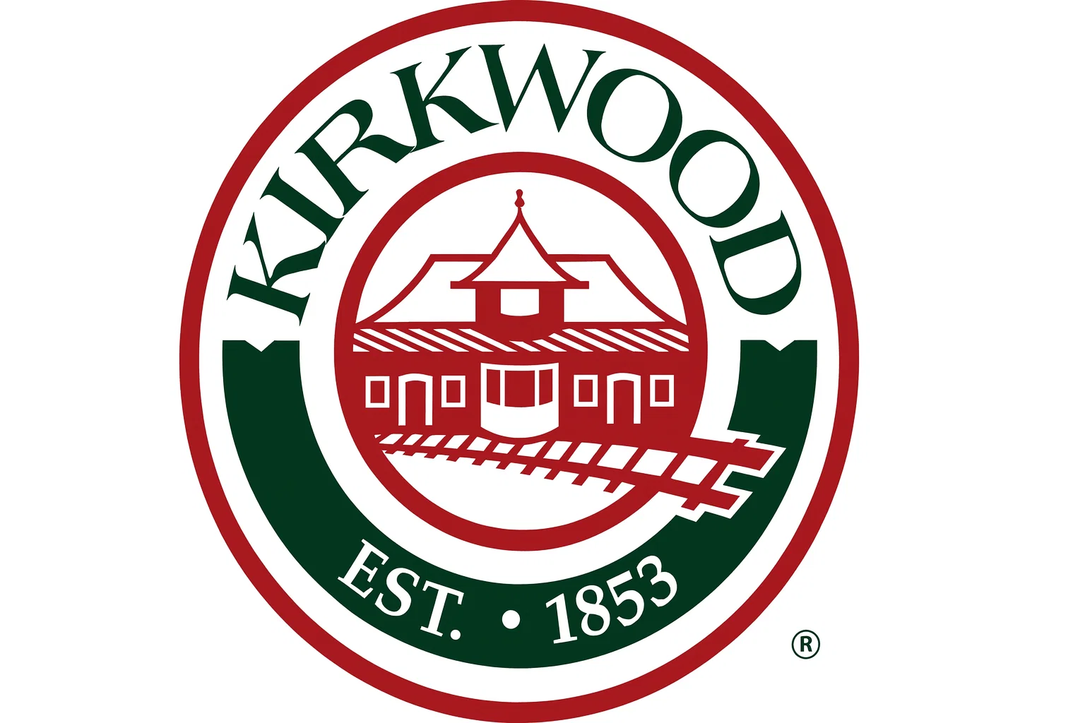 st. louis community guide 16 City of Kirkwood logo featuring a historic train station and railroad tracks, representing the community near homes for sale in Kirkwood MO.