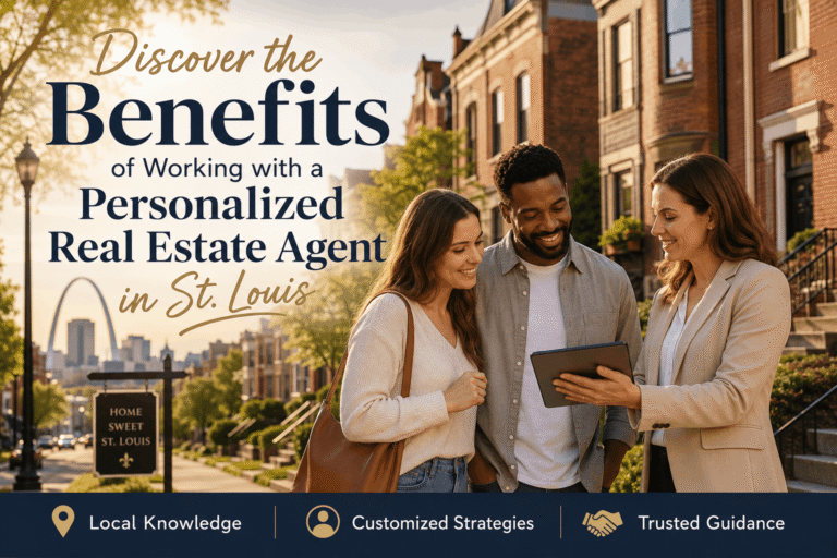 Why Partnering with a Personalized Real Estate Agent in St. Louis Matters for Buyers and Sellers